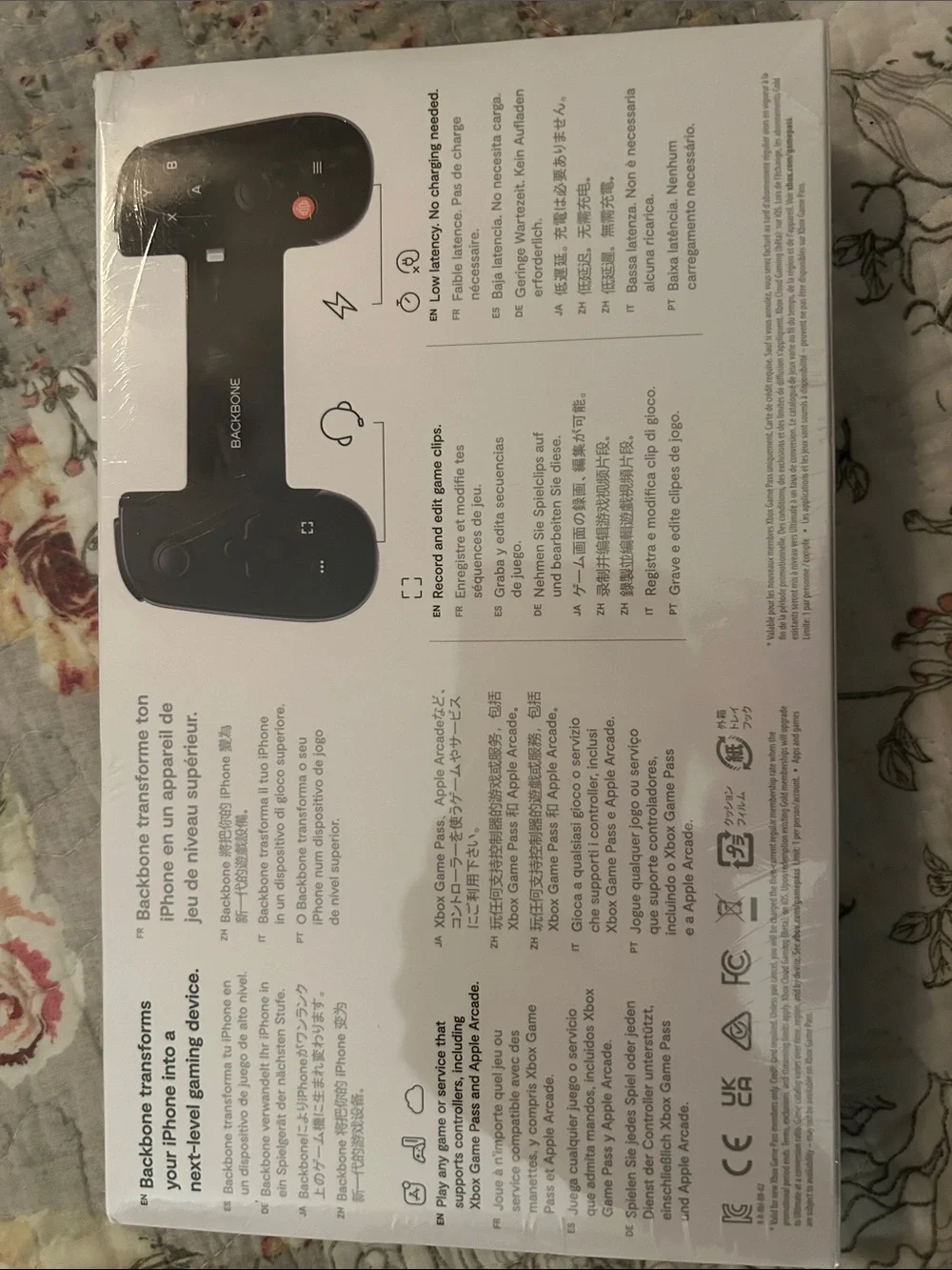 Backbone One Mobile Gaming Controller for iPhone — Black